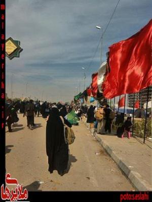 پیاده روی اربعین در قاب تصویر خبرنگار ملایری‌ها